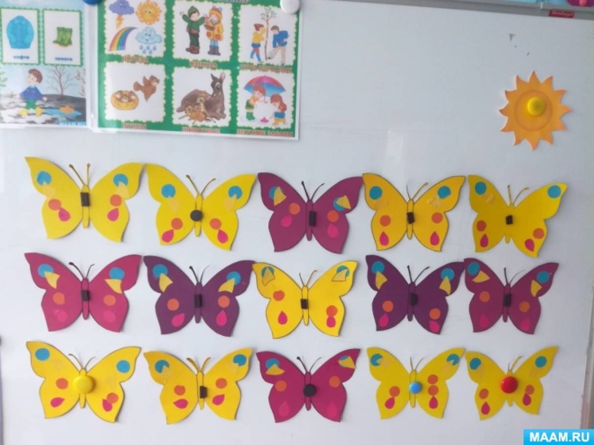 Фотозвіт про аплікації «Метелик» у другій молодшій групі   Привіт Шановні колеги, друзі