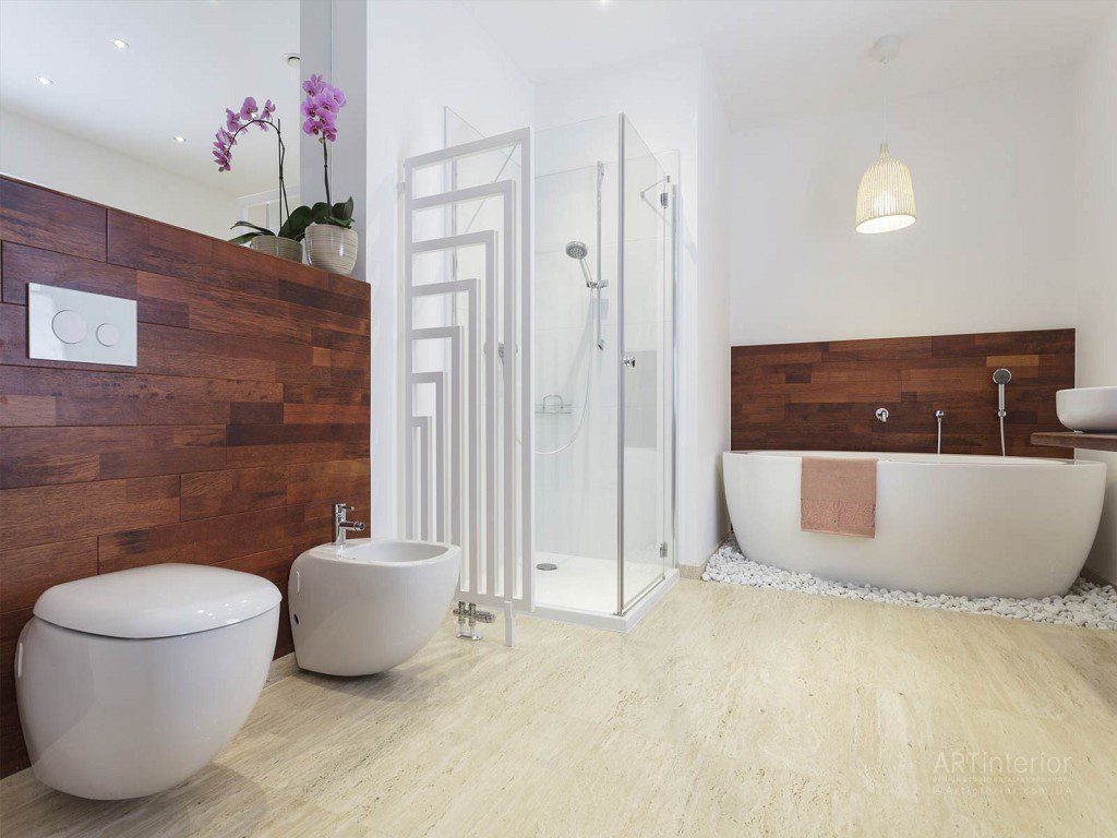 Фото ідей сучасного дизайну ванної кімнати можна часто побачити в журналах, вони рясніють не тільки різноманітними фарбами і формами, а також враховують невеликі розміри приміщення і необхідну функціональність