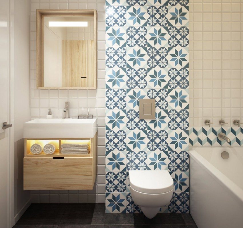 До того ж догляд за сантехнікою має свої особливості і необхідно враховувати їх при розробці дизайну для ванної кімнати