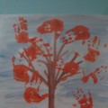 Майстер-клас: колективна робота «Осіннє дерево»