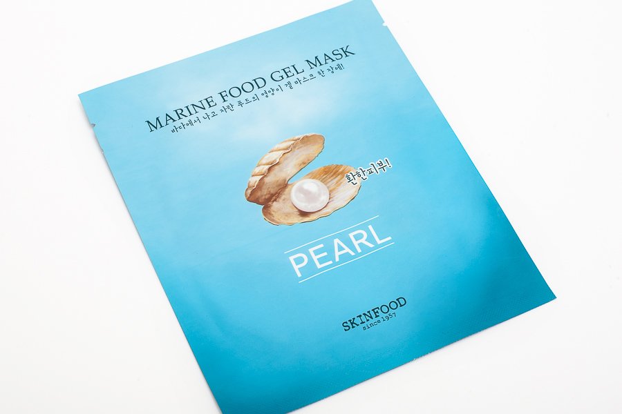 Гідрогелева маска «Морські продукти» (Перли) Marine Food Gel Mask (Pearl), Skinfood