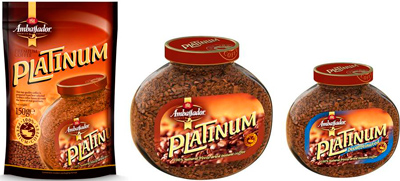 Амбассадор Platinum - це добірний кава високої якості, створений для цінителів благородного смаку цього напою, що бадьорить